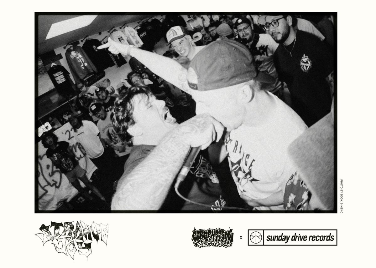 SundayDriveRecs's tweet photo. We’re pleased to welcome Houston hardcore band, @strangejoyworld to Sunday Drive Records.

SDR will be teaming with our friends, and local TX label, Coreruption Records to release new Strange Joy music coming in the near future. 

Photo: @dookiemeno https://t.co/fgyRRkUPW4