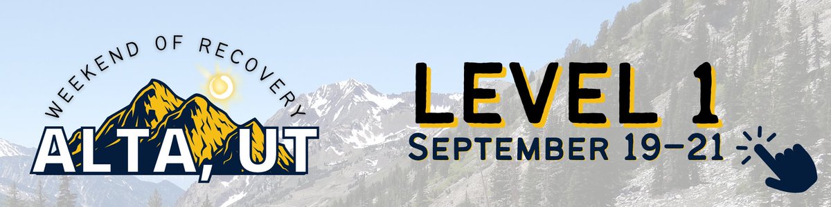 MenHealingOrg's tweet image. Level 1 #WeekendOfRecovery Registration Closes September 5th

Registration remains open until September 5th for the 2022 Level 1 #WOR in Alta, UT. This WOR will be conducted Monday through Wednesday, September 19th – 21st.

menhealing.net/event-4572521