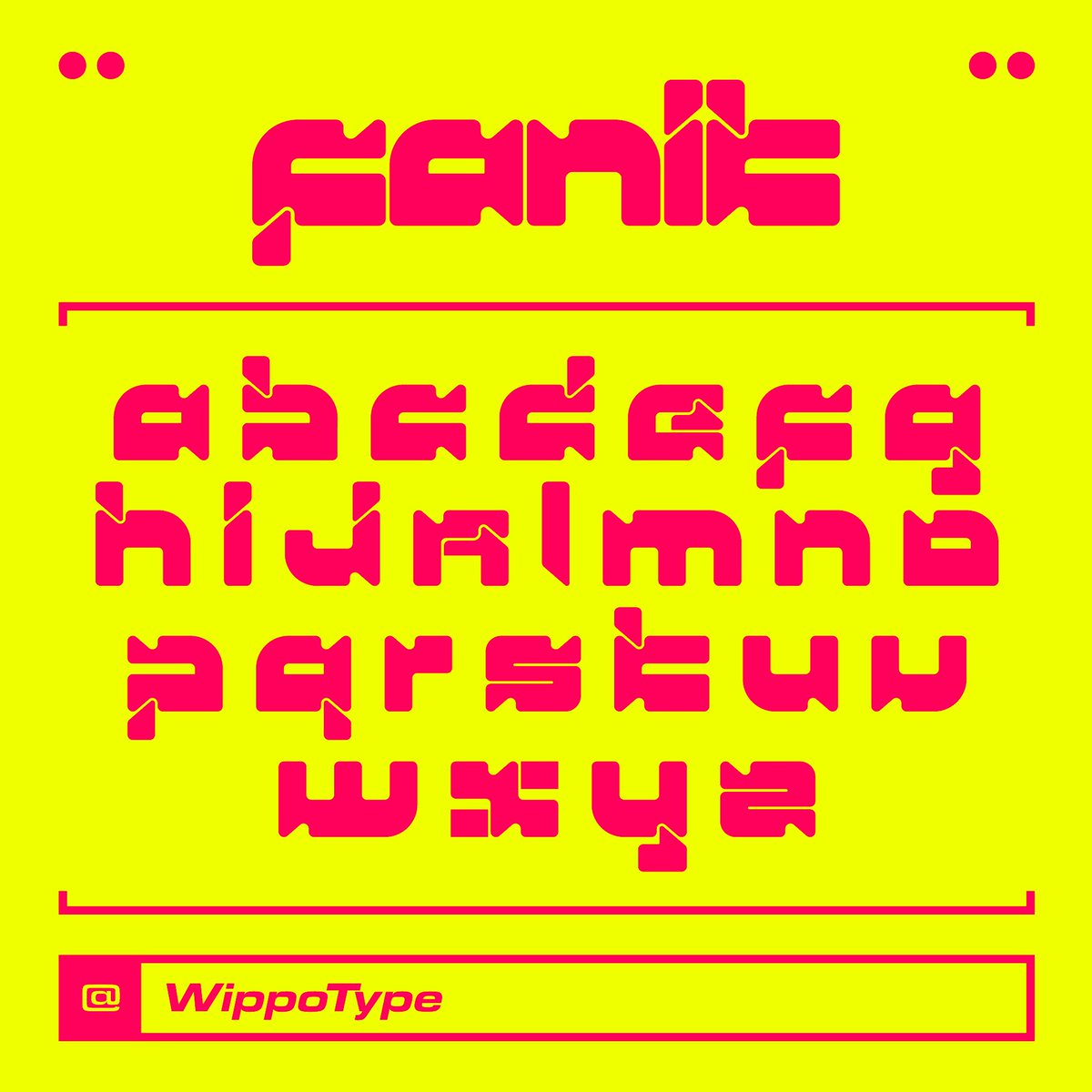 WippoType's tweet photo. NEW FONT ALERT!

“FANIT” JUST DROPPED!

20% OFF in the next 24 HOURS!

(link in the comments) https://t.co/dOkV7v95n7