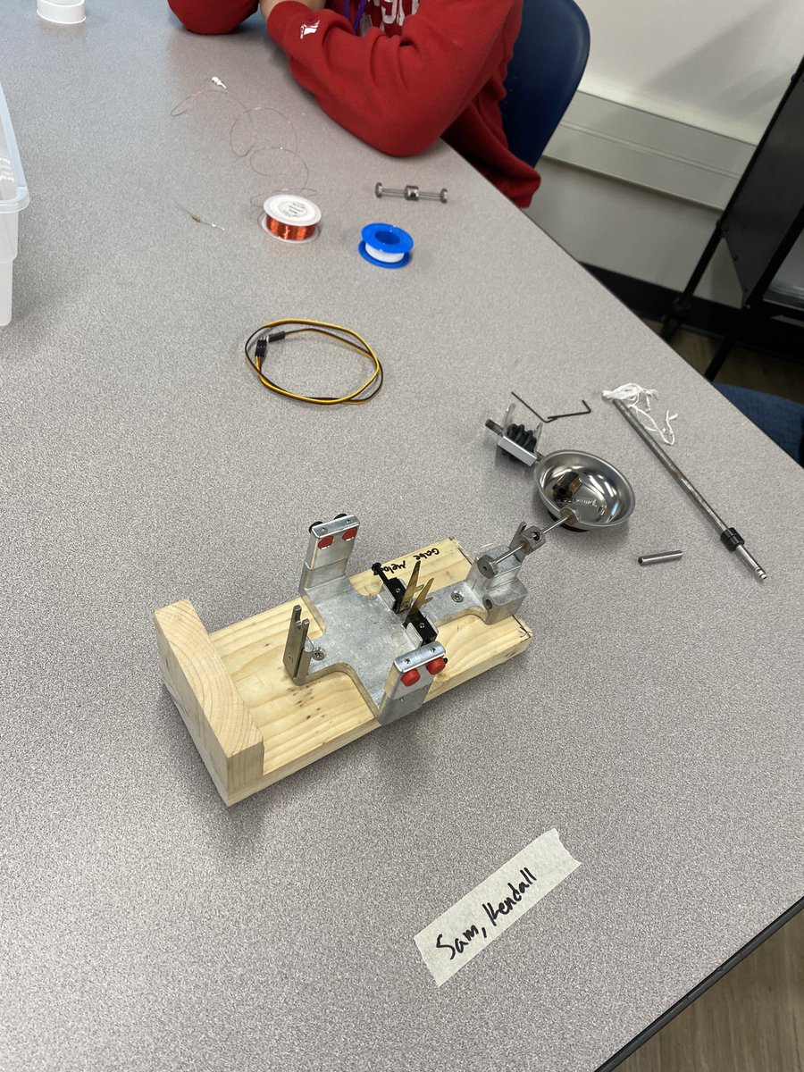 Foundations of Alt. Energy students are working on the armatures for their electric motors. This tedious process will yield fun results. <a href="/GIPublicSchools/">GIPS</a> <a href="/GISH_Islanders/">Grand Island Senior High</a> <a href="/GISH_AoET/">Academy of Engineering & Technology</a>