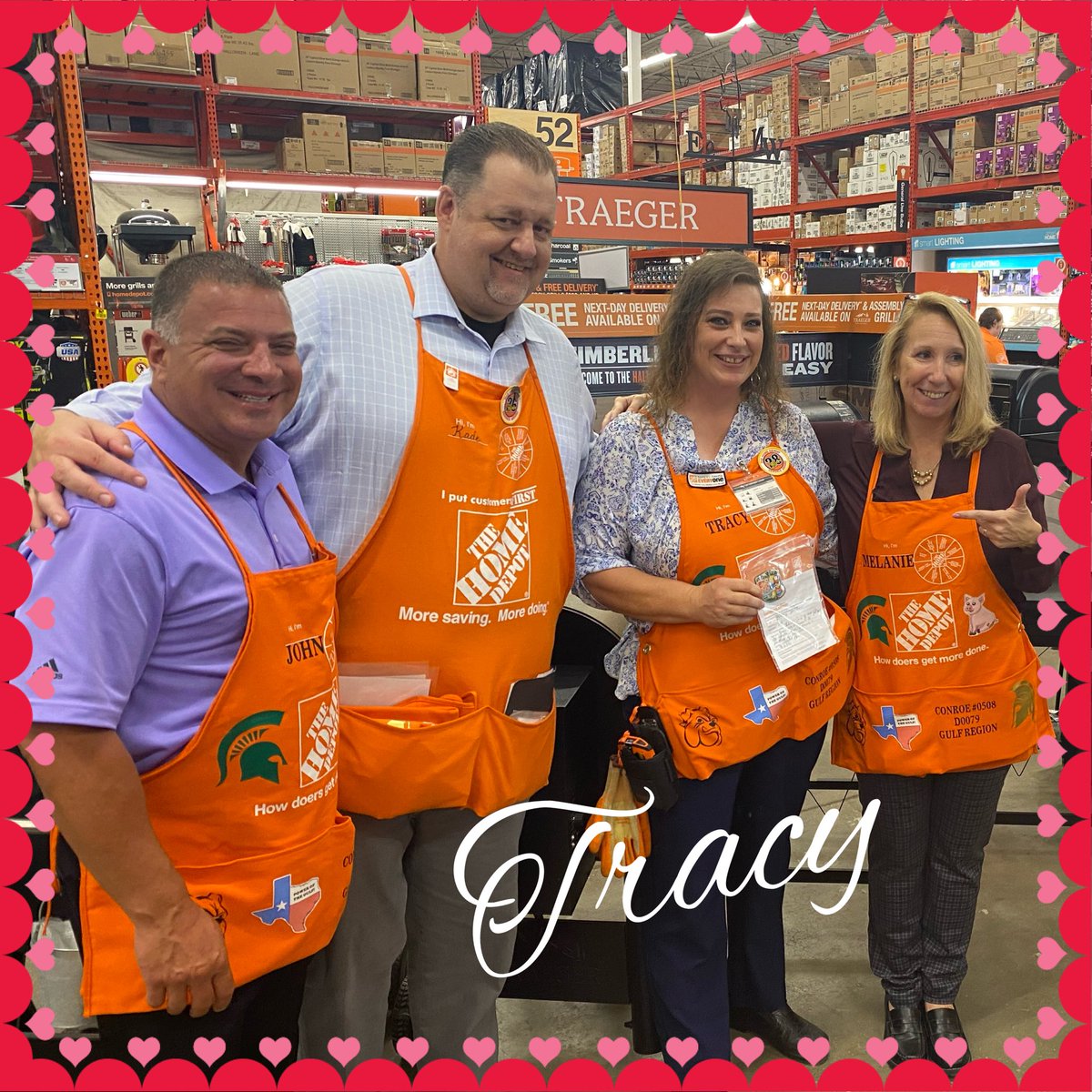 Lady…you rocked it today and everything u always give ur all. Much deserved! @ConroeHD0508 @jermeybotkin @FulfordUlanda @melaniepayneTHD @GeorgeneBoone4 @KadeKasner #safetytakeseveryone #spartanlife @JohnChiasson2