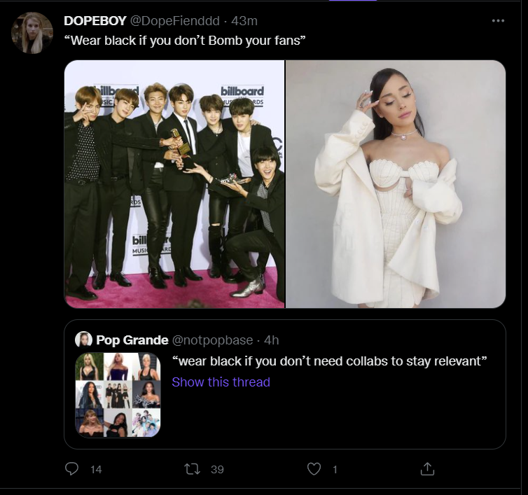 hanirinn's tweet photo. please unfollow this person, they're very problematic https://t.co/76crCINwPI