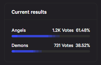 DemonsOfKumite's tweet photo. ‼️Demons‼️
We are calling for your support. We cannot let these authoritarians (the evil angels) win the battle. They are not your salvation, they are your chains. Live free #demons!
@kumitenft #NFT #kumite #tournament #angels #evilangels https://t.co/KgdqVjmTKF