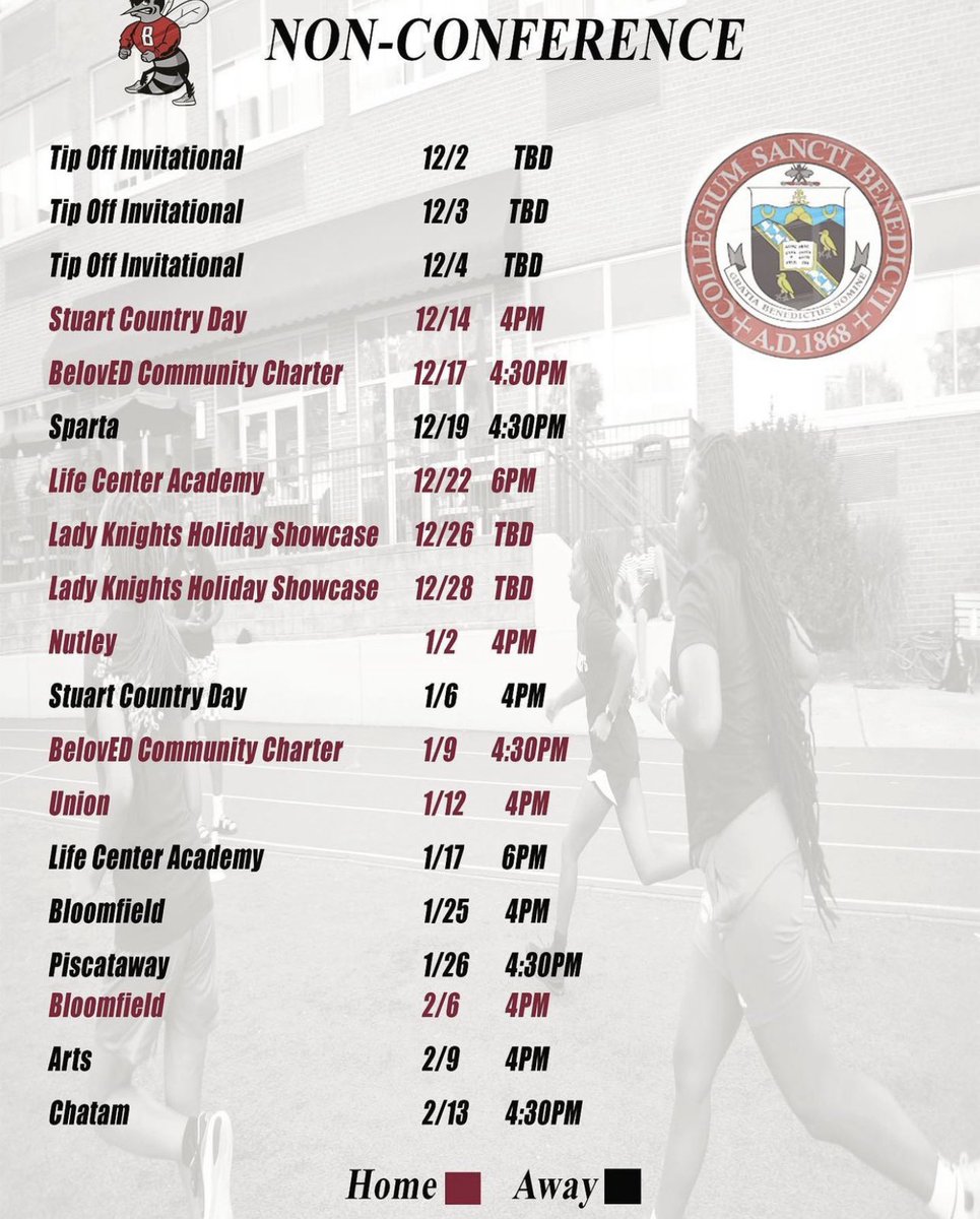 shauntia19's tweet photo. Go check out our non-conference schedule https://t.co/nyn2FrW27e