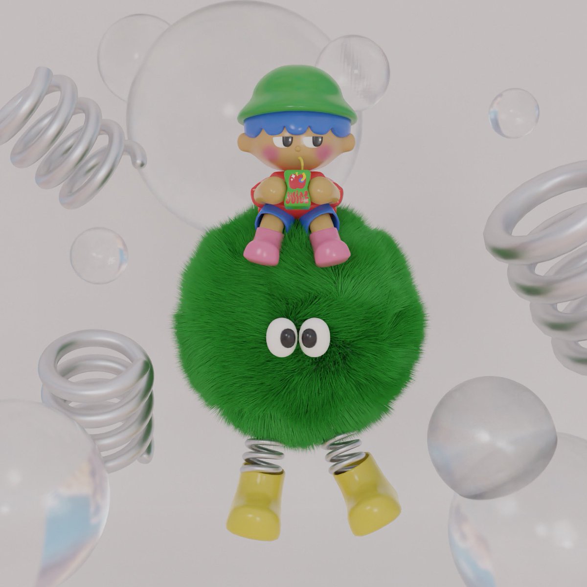 Fluffyyy 

#Blender3d #blendercommunity #BlenderCycles