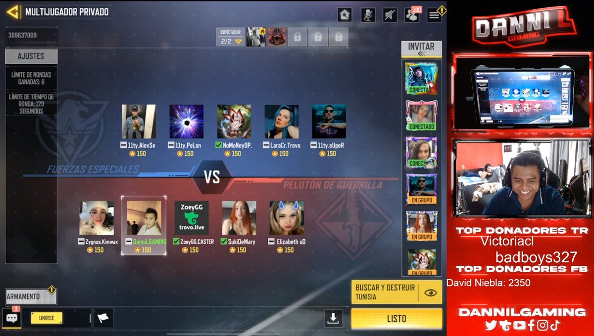 ¡Ya comenzó el #trovoshowdown! 🔥

Gogogo a trovo: trovo.live/s/DanniLGaming/