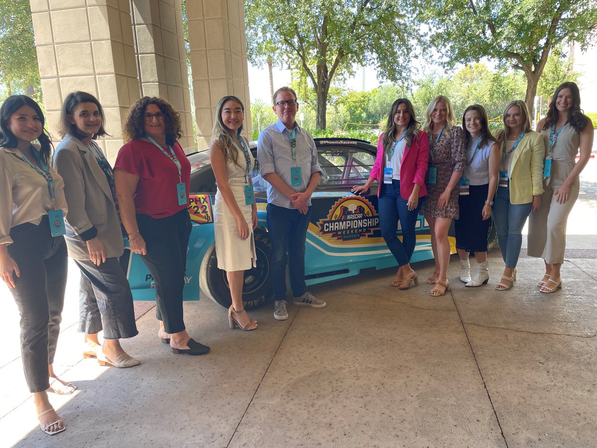 ZIONandZION's tweet photo. Some of the Zion &amp; Zion team gathered at the NASCAR Championship Ignition Luncheon, benefitting @PhxChildrens. We're proud to call NASCAR a client, and we're thrilled we got to attend this great event for an even greater cause. https://t.co/lDSiHMW71x