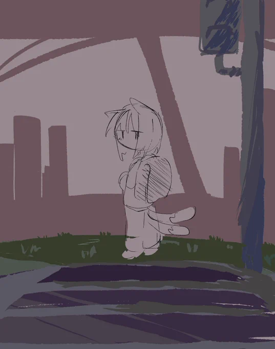 ずーっと放置してた絵  仕上げる気もうないので供養どす 