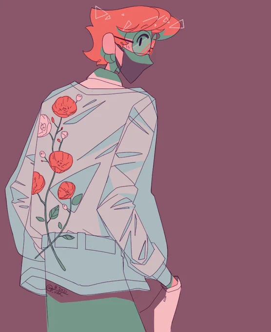 Even tho these are pretty bad i still like the colors and outfits, so i will be slowly but surely redrawing the ones i like the most from my little Ranboo in different outfits series i did a while back [: 