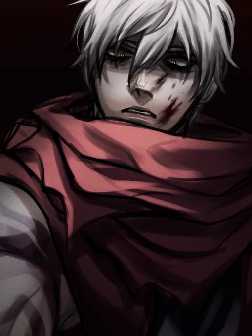 it's 6am and i dont wanna sleepidk i like drawing them being beaten up and bloody#jhinzed 