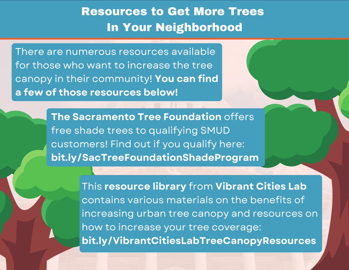 cap_climate's tweet photo. In addition to making our communities more livable, increasing our urban tree canopy can help to combat the most severe impacts of extreme heat! Information on the benefits of greater tree coverage as well as resources to plant more trees in our communities are available below: https://t.co/3Vec7DDBnb