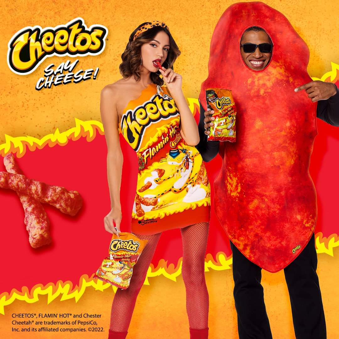 Halloween is the best holiday. I can be a sexy hot cheeto and get drunk for free.