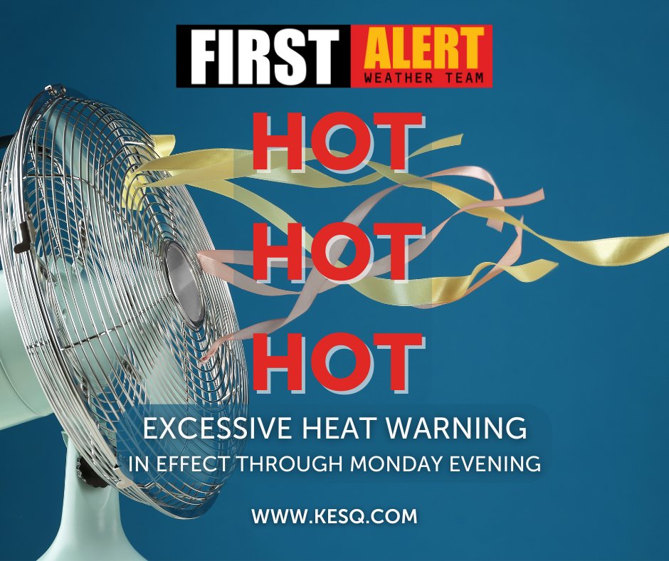 Day #2 of this heat wave with temperatures in the one-teens. We're closing out August with plenty of heat with additional humidity joining for the start of September. bit.ly/3pWRvbx
