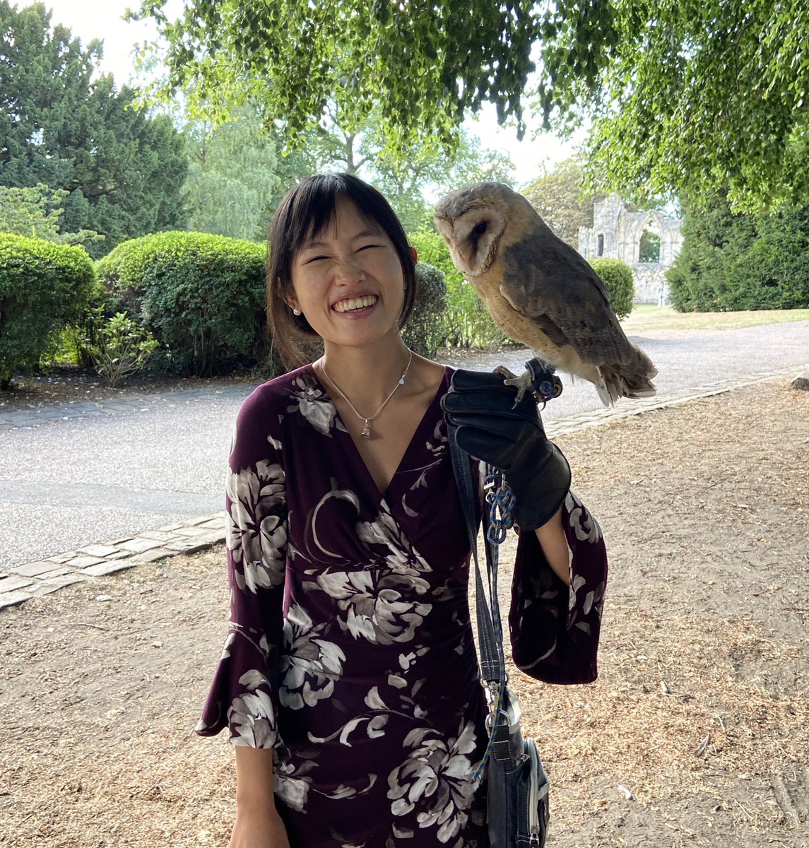 kuangrf's tweet photo. oh my lord. what a day. BABEL is a #1 New York Times bestseller. i got off the call and cried. deep love and gratitude to my team at William Morrow. today i hung out with a barn owl. her name is Dusty. York is beautiful!!!! i am so tired. good night all!!!! 🙏❤️❤️❤️ https://t.co/1Yq74b56Pd