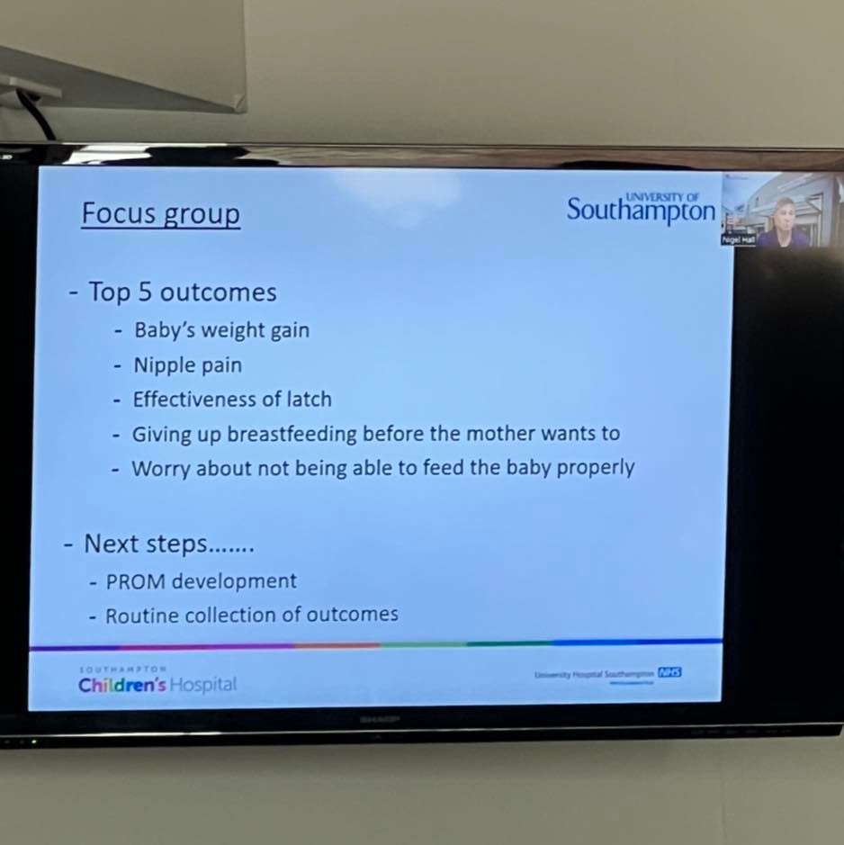 astlitau's tweet photo. UK Hospital based tongue tie division:
- “is the treatment we’re providing effective or not?” An audit of which outcomes are most important to Mothers about tongue tie division. 

Mr Nigel Hall, Consultant Paediatric and Neonatal Surgeon, Southampton, UK

#astlit2022 https://t.co/TCViJyqPrc
