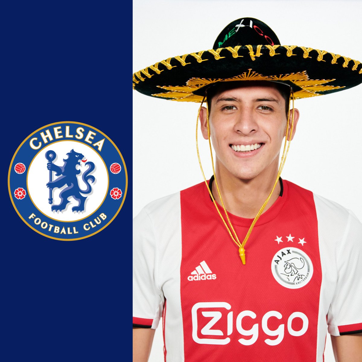 Si Edson Alvarez 🇲🇽 es fichaje del Chelsea 🏴󠁧󠁢󠁥󠁮󠁧󠁿 voy a sortear $4,000MX entre los RT🔁 de esta publicación.

Solo participan seguidores