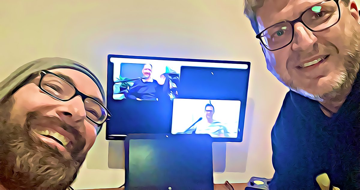 awkwardib's tweet photo. After we finished recording our 'official' episode 7 chat with Steve &amp; Karl from CRAVE church, the conversation continued, and the discussion was so good we couldn't resist releasing it as a bonus episode (available now)! https://t.co/yM0tOqcfsJ