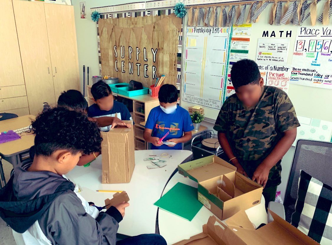 MsWilkinson4th's tweet photo. Discovering Phototropism ☀️ To help us better understand the structure &amp; function of plants, Room 215 designed and built plant mazes to observe our seeds grow!🪴 #OneWaverley https://t.co/nFxVqLQMO5