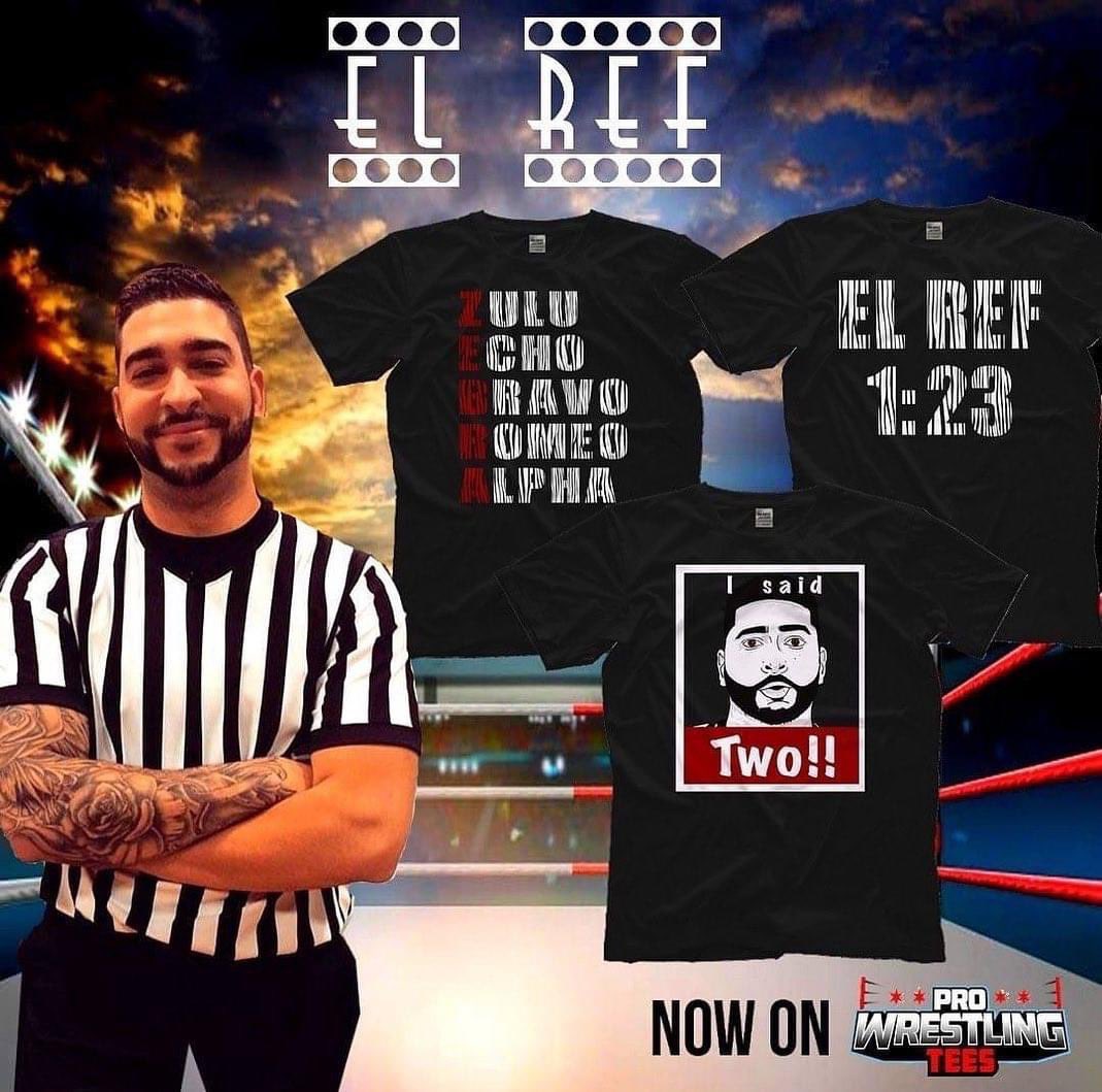 MikyMambo's tweet photo. LABOR DAY SALE STARTS TODAY!!!! Just visit https://t.co/mecQjbp8rZ
#LaborDaySale #ProWrestlingTees #ElRef #ElRef123 #Wrestling #ProWrestling https://t.co/J6I3wJsX4Z