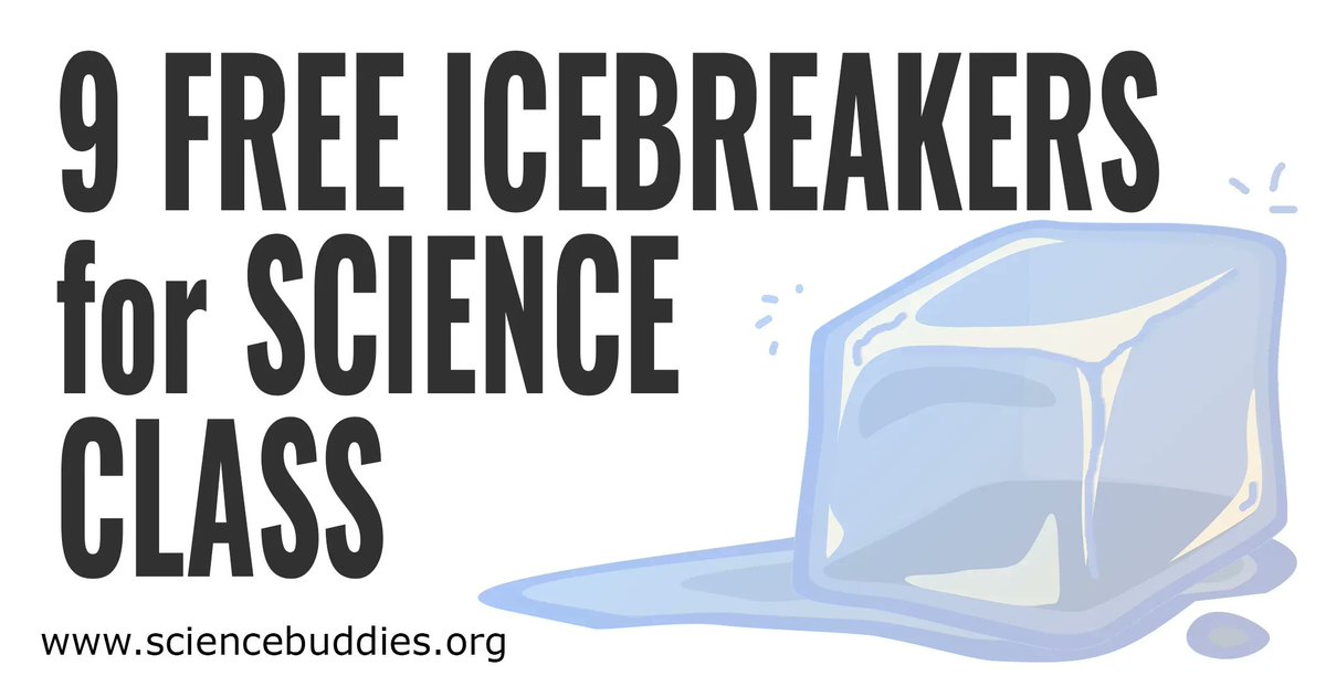 Physics instructor Gabe Pak recommends these science-inspired icebreakers! buff.ly/3pNjFWs