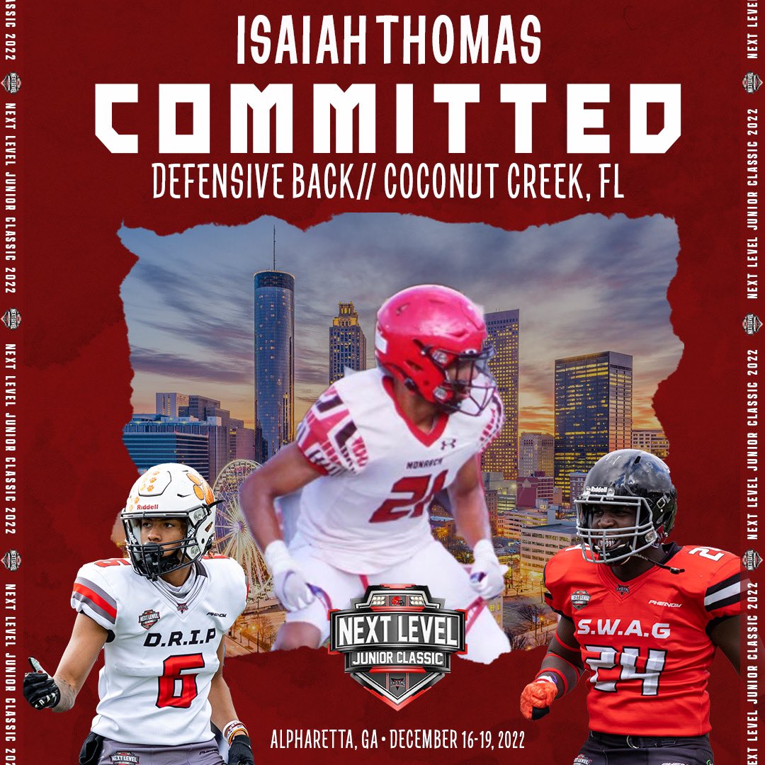 OVNEXTLEVEL's tweet photo. Welcome to the family @IsaiahMThomas1 #NLJC24 #CommitToTheNextLevel https://t.co/txEm08gZbp