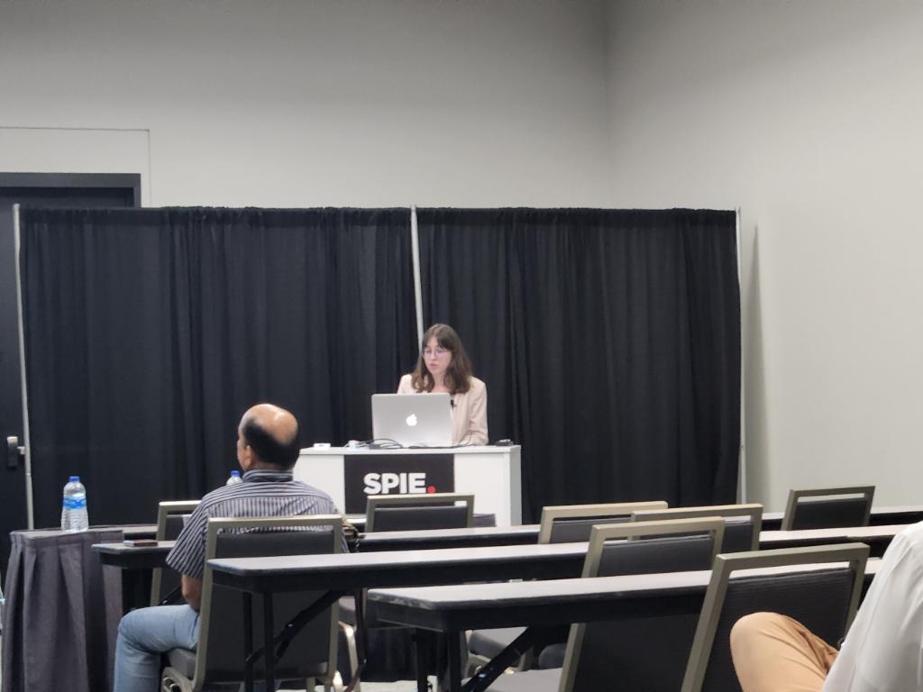 Melisa_Gulseren's tweet photo. Last week I presented our work on hyperbolic metamaterials for surface-enhanced Raman spectroscopy at #SPIEOpticsPhotonics in San Diego. Thanks @SPIEtweets for the opportunity to present and student grant! https://t.co/BP2yMm3EPq