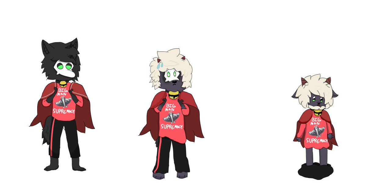 NormalFery's tweet image. Here's a commission I finished yesterday of @Clancy_Boyo transforming into a cute lamb from cult of the lamb! 
My commissions are still open btw!