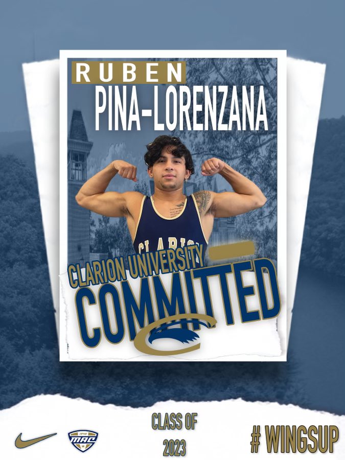 I am extremely proud and excited to announce that i will be continuing my academic and athletic career at Clarion University. Thank you to all my coaches, teammates and family to help get me here and support me to help achieve this accomplishment. #wingsup 🦅🦅