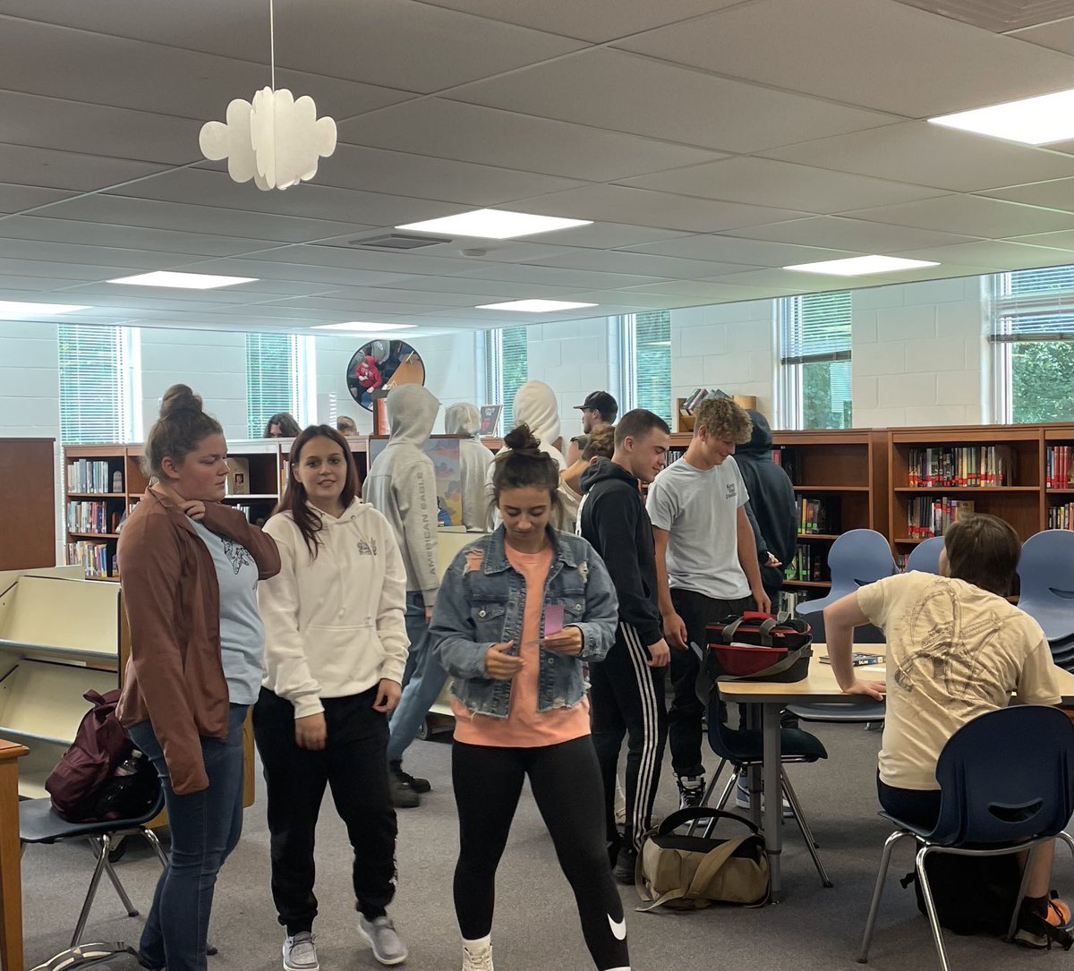 Joy is when you’re hosting a library orientation “seek and find” and some of the students ask, “Can this be our second home?”