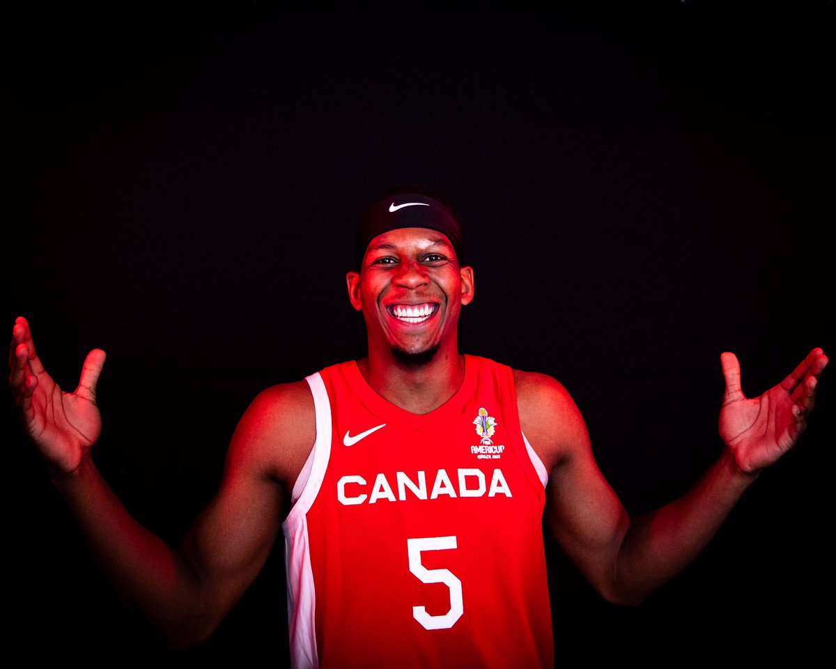 AmeriCup's tweet photo. This energy 🤩⚡️🇨🇦 @CanBball 

Media Day ➕📷 https://t.co/bknvuWQtn2 https://t.co/EbPJSxtIJq