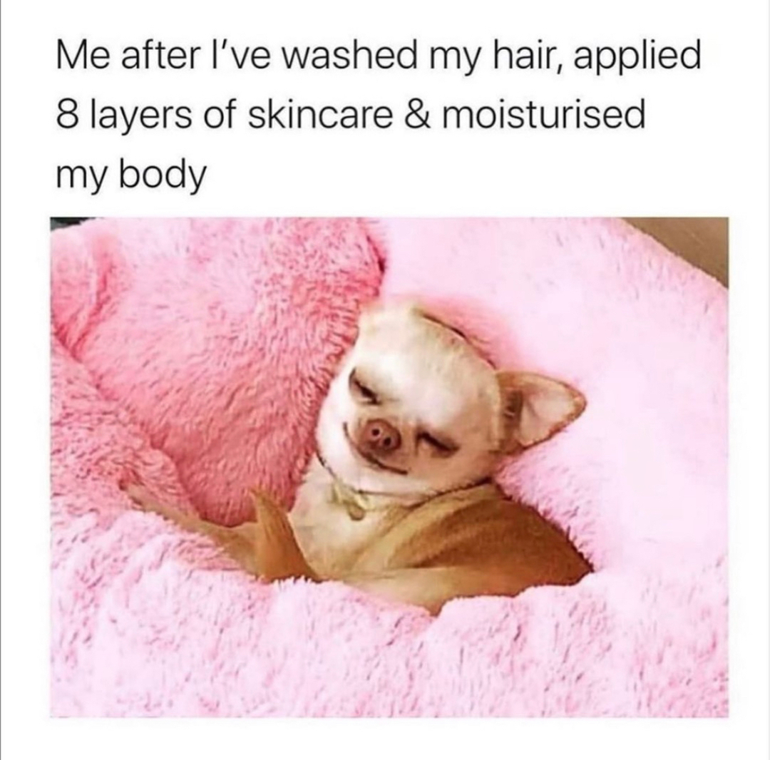 essentialderma's tweet photo. New month! New chance to stay consistent with our skincare routines π
#skincare #essentialderma #skincarememe #meme #skinmeme #cute #fresh #puppies https://t.co/LUa53DKJz6