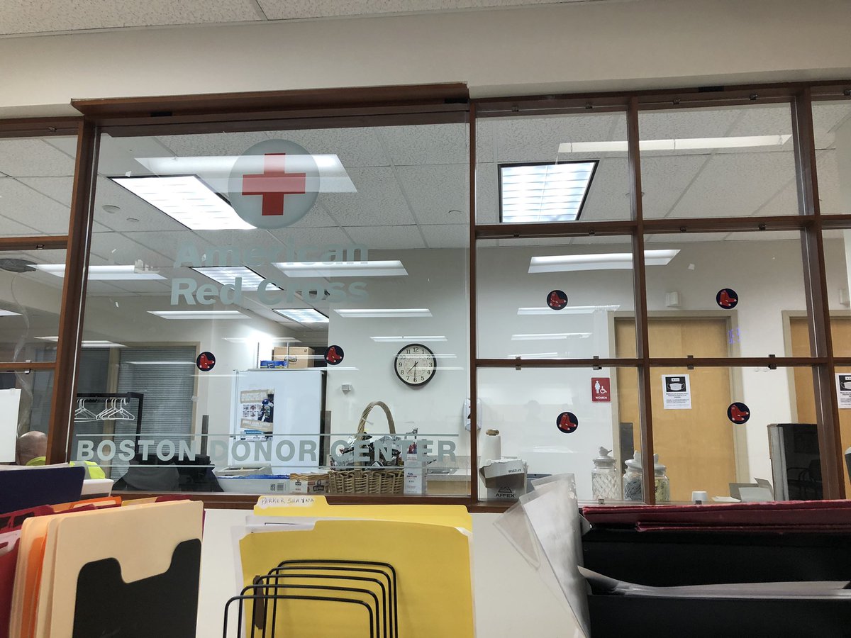 Weekday evening shift #RedCross #DonateBloodSaveLives #volunteer