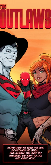 "... Me, Artemis, Bizarro against all odds, we joined forces to become..." *open for a surprise* 