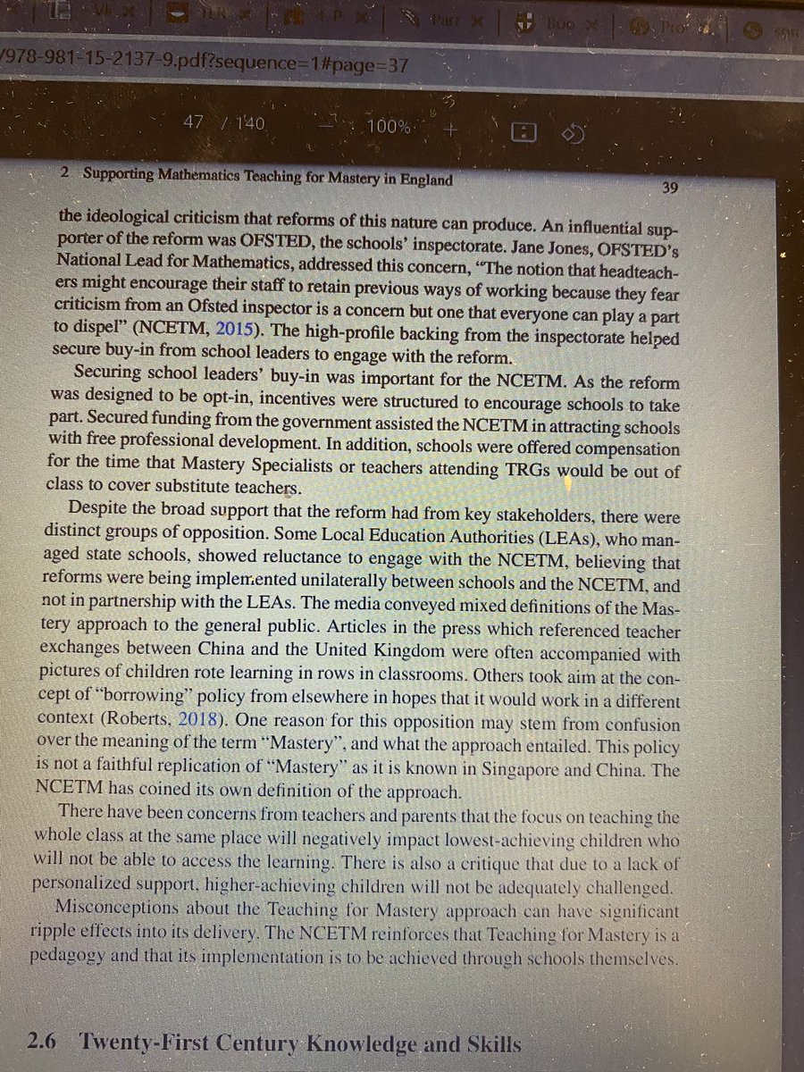louiseseeley's tweet photo. https://t.co/IMz7egIvIR really enjoying chapter 2 @FernandoReimers @ncetm #maths #mastery #maths hubs #curriculum #reform #maths teachers #cognitive Competencies #variationtheory https://t.co/bKWzgo1qJf