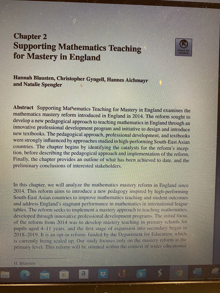 louiseseeley's tweet photo. https://t.co/IMz7egIvIR really enjoying chapter 2 @FernandoReimers @ncetm #maths #mastery #maths hubs #curriculum #reform #maths teachers #cognitive Competencies #variationtheory https://t.co/bKWzgo1qJf