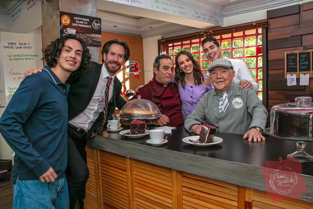 CafeElDicho's tweet photo. Como dice el dicho Nueva Temporada 12 hoy estrenamos “La acción más pequeña es mejor que la intención más grande” con #AndreaMendez
@benjarive #danielGochi #JosuaMendez #PaulTrujillo @ReginaTiscareno @HuacujaSusana #YaelFernandez https://t.co/htyuj1ze3Y