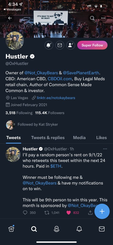 MeatCCUBE's tweet photo. @0xHustler @Not_OkayBears this would be insane. thank you. https://t.co/fLcow2gfgt
