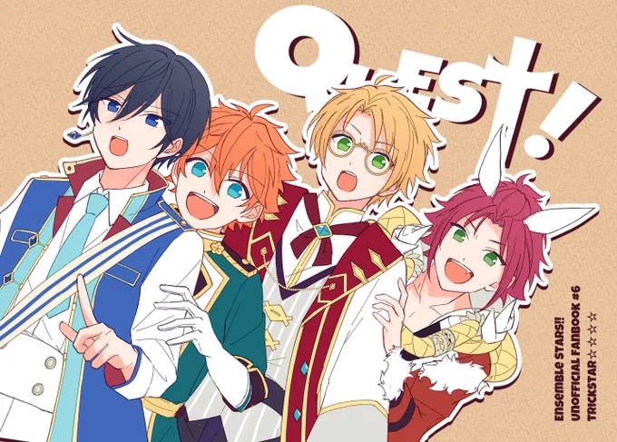 【再録】Quest! | うおや  
https://t.co/V9wf6y30Rz
トリスタRPGパロ本再録しました〜
暇つぶしになれば!嬉しい! 