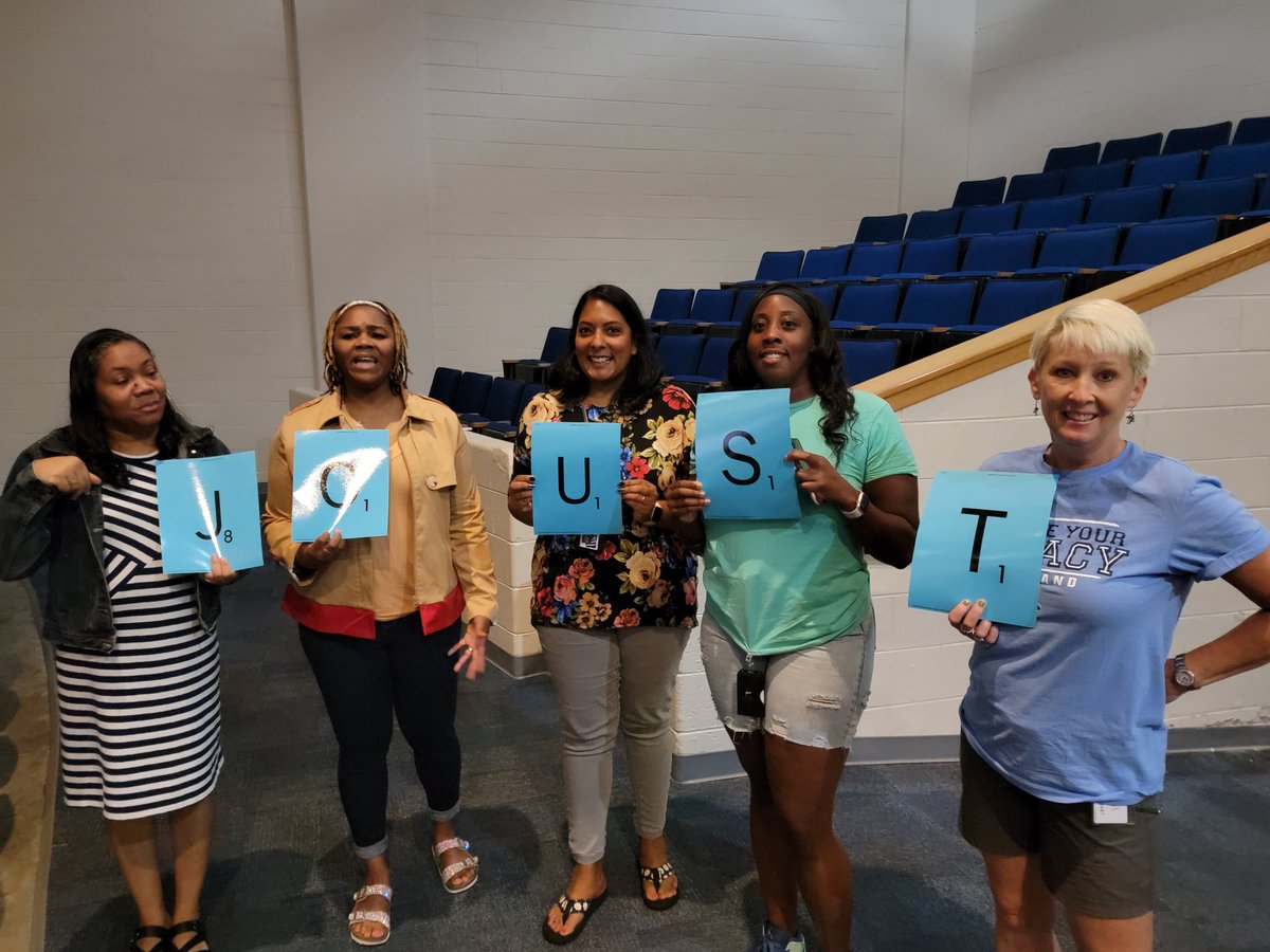 19Nette93's tweet photo. We had a full day of learning and FUN at Lakeland today...
#HumanScrabble
#CavsTogether https://t.co/8qH2fk0H4O