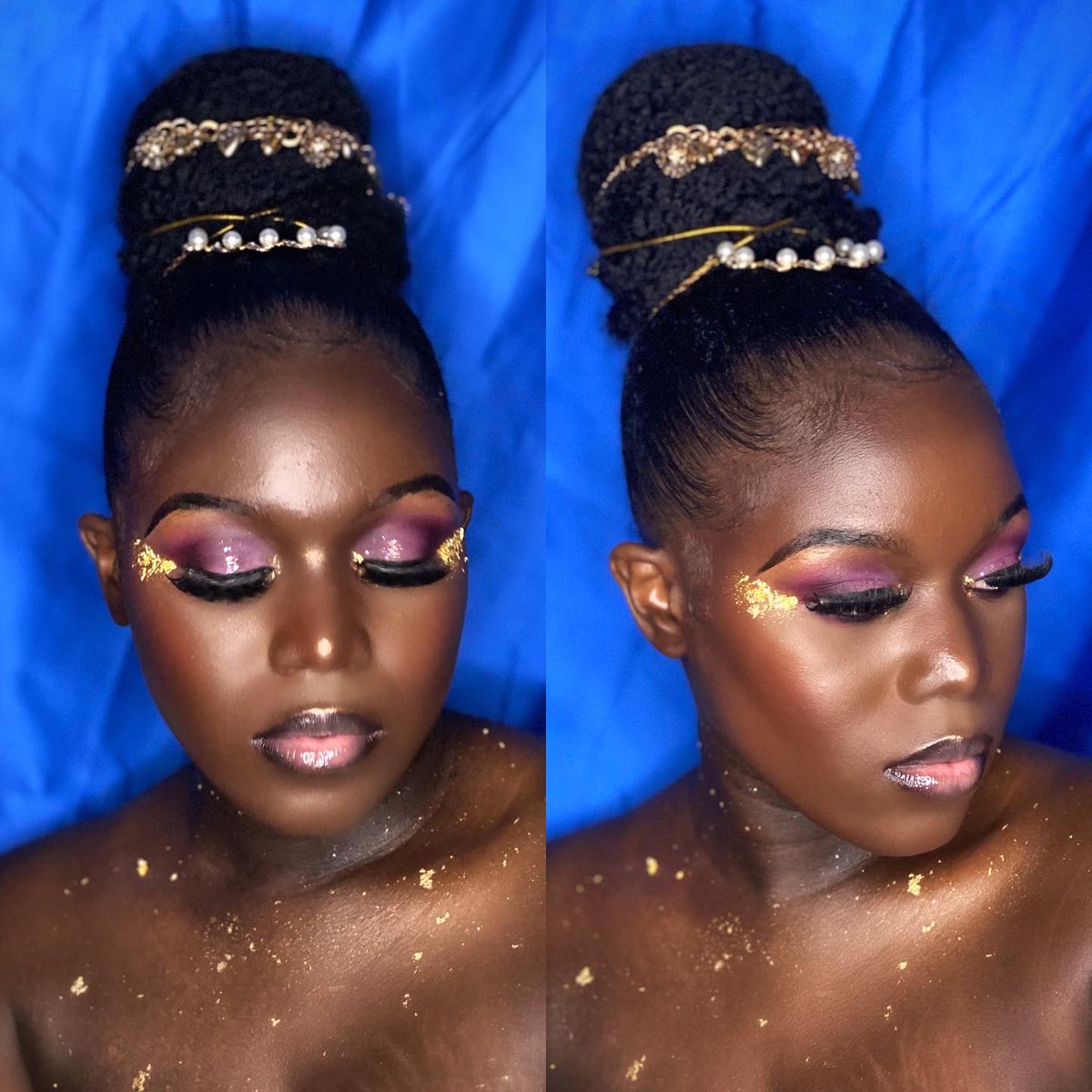 royalcomplex_'s tweet photo. When the photographer folds on you last minute 😩so you take the pics yourself 🥰
MUA: @royalcomplexions_ 
Muse 🥰: Myself 🥰💜

DM NOW TO BOOK‼️‼️‼️
_______
#makeup #beauty #bridalmakeup #photography #prom #eyeshadow #headshots #makeuptutorial #promlook #miamimua #browardmua https://t.co/YzfeHATSqi