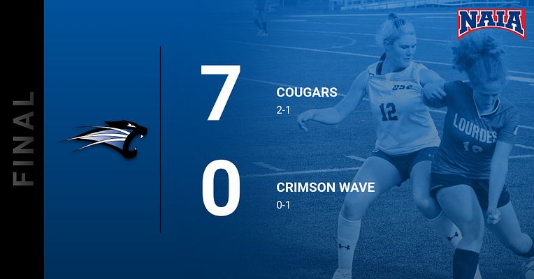 sfcougars's tweet photo. Cougars win!! @USFWSOCCER Six different players score against the Crimson Wave including MaKenzie Wert who had 2! #CougarPride #CougarStrong #USFAthletics https://t.co/bcBncrJbLb