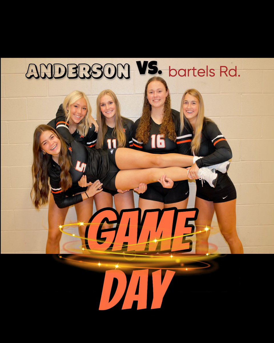 Anderson Volleyball (@vball_ahs) on Twitter photo Game Day vs. Bartels Road!! We need to see all of the <a href="/AHSRowdies/">AHS Student Section</a> there so support our girls! Tomorrow at 630!! Game Day vs. Bartels Road!! We need to see all of the <a href="/AHSRowdies/">AHS Student Section</a> there so support our girls! Tomorrow at 630!!