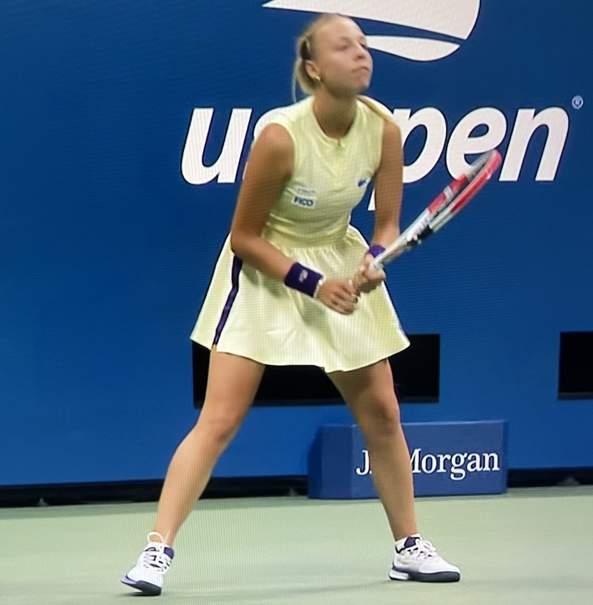 FICO_corp's tweet photo. .@FICO is proud to sponsor @Anettkontaveit_ as she competes in the second round of the @USOpen against @SerenaWilliams on center court! 
#usopen2022 #FICO https://t.co/sCWtQyzSTA