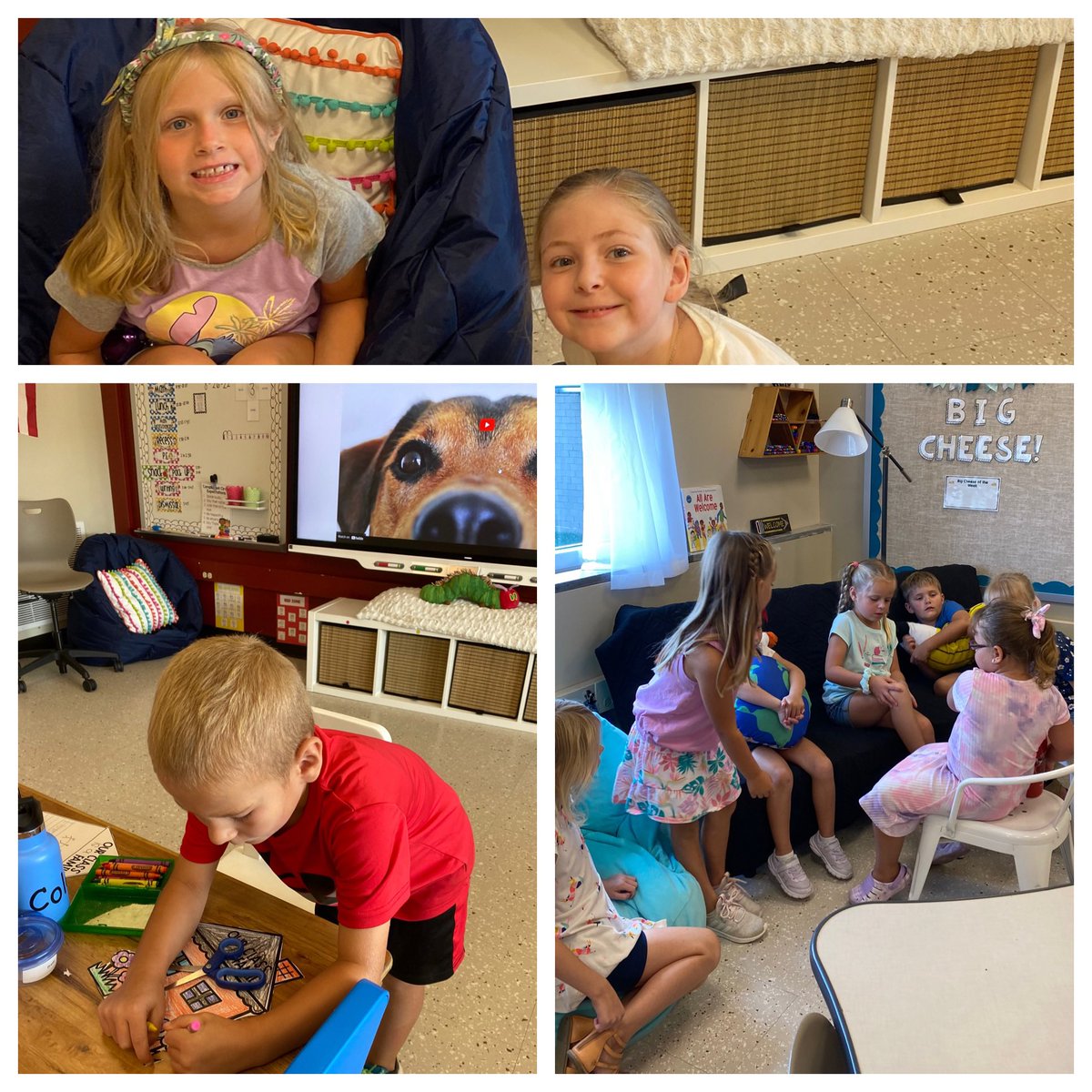 Our first full week in 1st grade has been a blast! I’m thankful everyday to spend my time with these magnificent learners! #BSSDproud #NewvilleCares