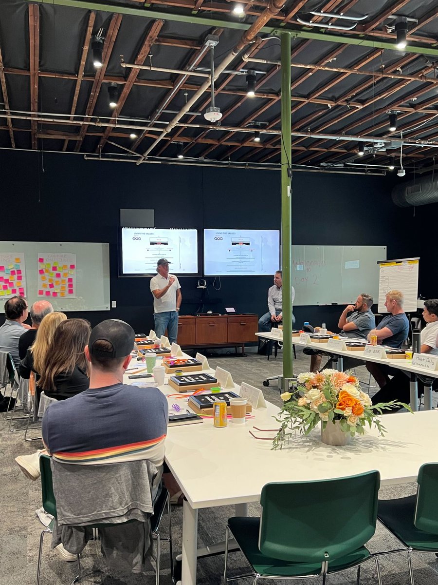 tooeyprocore's tweet image. Thanks to everyone who attended our recent Culture Academy at #ProcoreHQ. Enjoyed chatting about a subject that I’ve always been passionate about—how a healthy #companyculture can drive business success. Thanks also to @structionsite CEO @_mattdaly for sharing these great pics.