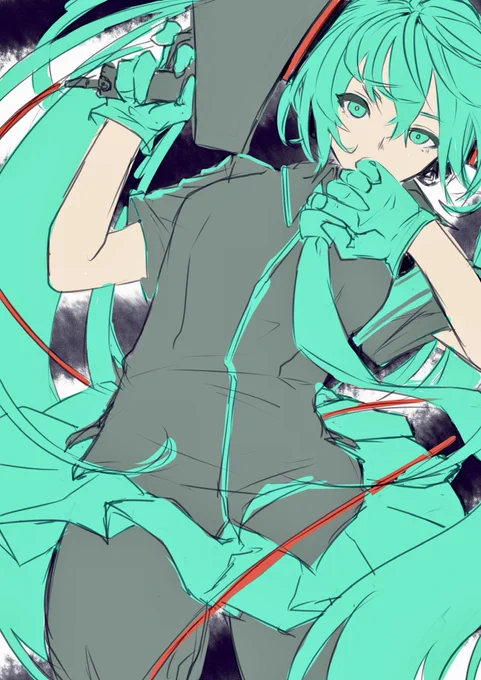 #初音ミク誕生祭2022過去絵供養 