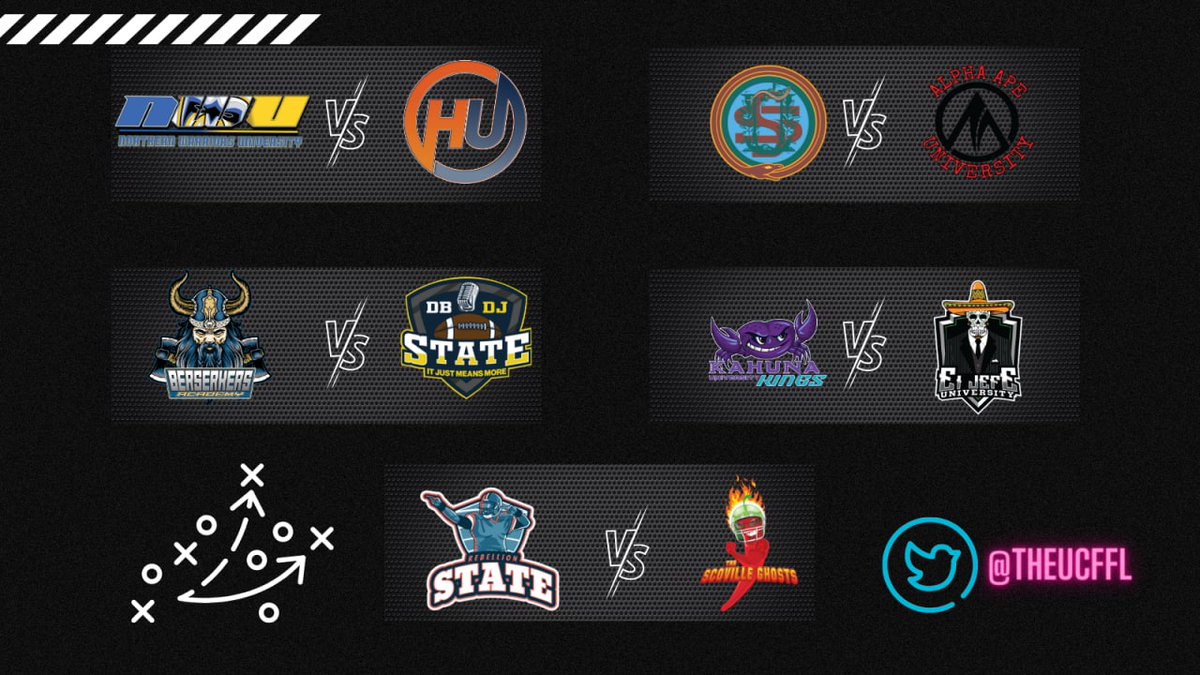 Week 1 of #collegefootball is here &amp; so is the "Ultimate College #FantasyFootball League"!

18-franchises, 36-man rosters, OL, w/ former #NFL player owners <a href="/EricMetcalf21/">Eric Metcalf</a> <a href="/WaltHarrisnfl/">Walt Harris</a> <a href="/CommissionerGJ/">Garrick Jones</a> <a href="/RealStackhouse/">Charles Stackhouse</a>  

Plus player ambassador @zion_ffcg

uffsports.com/ucffl