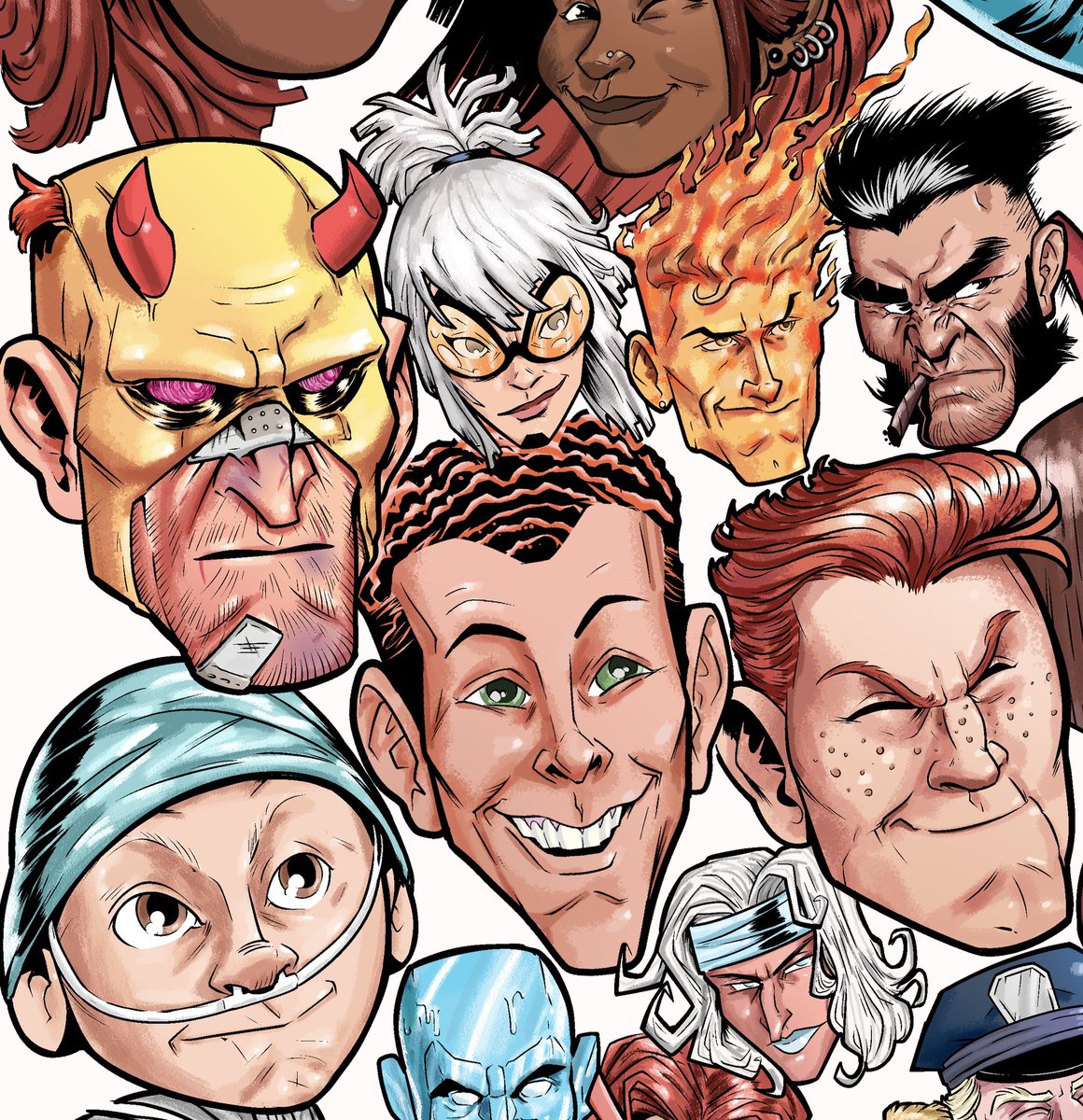 GFonseca_art's tweet image. Zoom dos amigos 

Cor: @mtamoreira 
+

#SpiderMan
#SpiderMan60th #60AnosDeAranha
#spidey #PeterParker