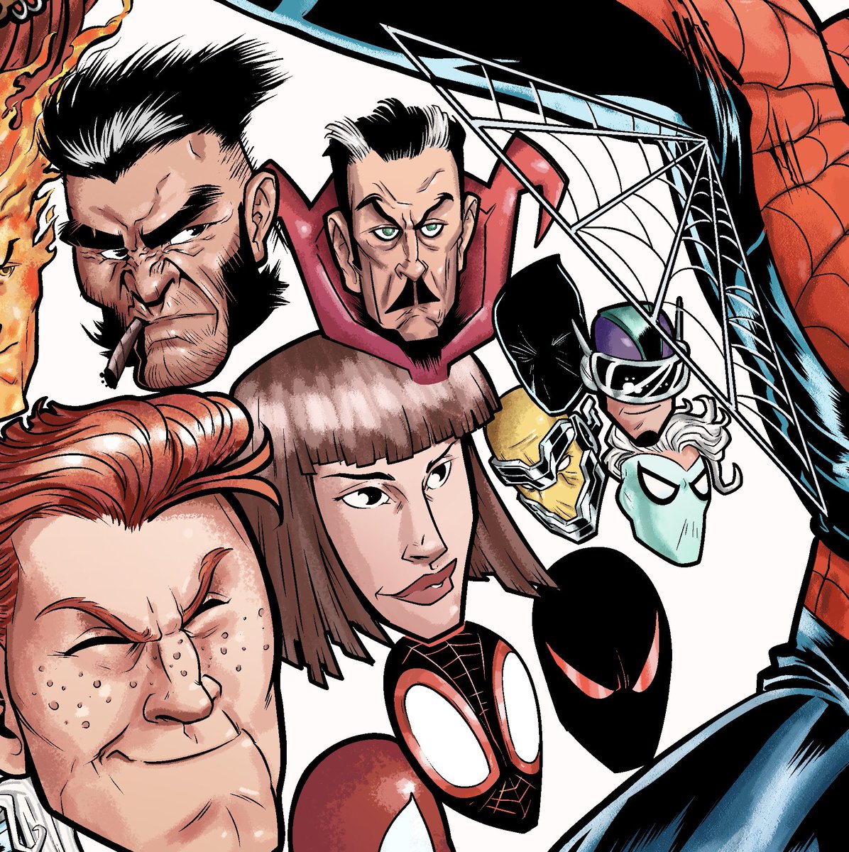 GFonseca_art's tweet image. Zoom dos amigos 

Cor: @mtamoreira 
+

#SpiderMan
#SpiderMan60th #60AnosDeAranha
#spidey #PeterParker