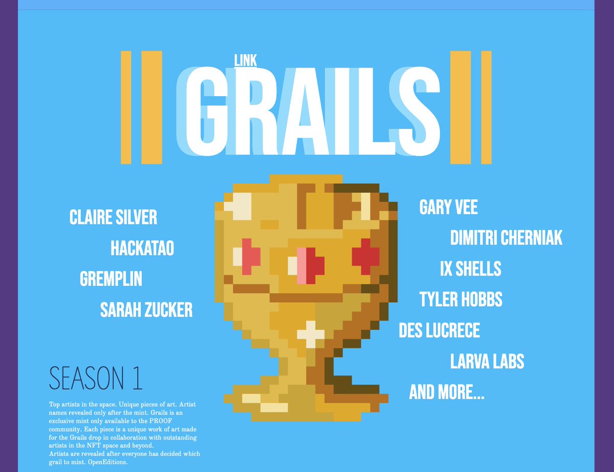 Took a while! Finally finished my <a href="/0xDecaArt/">Deca 🟥 🟩 ⬛ 🟪</a> x <a href="/proof_xyz/">PROOF</a> competition entry!
I've tried to narrate the whole history of the PROOF collective and its notable <a href="/moonbirds/">Moonbirds</a>, Oddities, and Grails collections.
Take a look <a href="/phrazeart/">Phraze</a>, <a href="/asimplenoochie/">Noochie</a>!

deca.art/Architect/proof